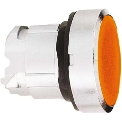 Schneider Electric Harmony XB5 Series Orange Illuminated Spring Return Push Button Head, 22mm Cutout, IP66, IP67