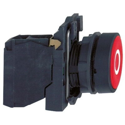 Schneider Electric Harmony XB5 Series Green Spring Return Push Button Head, 22mm Cutout, IP66, IP67, IP69K