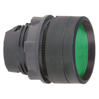 Schneider Electric Harmony XB5 Series Green Spring Return Push Button Head, 22mm Cutout, IP66, IP67, IP69K