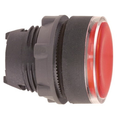 Schneider Electric Harmony XB5 Series Red Spring Return Push Button Head, 22mm Cutout, IP66, IP67, IP69K