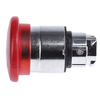 Schneider Electric Harmony XB4 Series Red Illuminated Latching Push Button Head, 22mm Cutout, IP66, IP69K