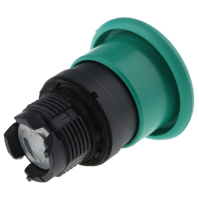 Schneider Electric Harmony XB5 Series Green Spring Return Push Button Head, 22mm Cutout, IP66, IP69K