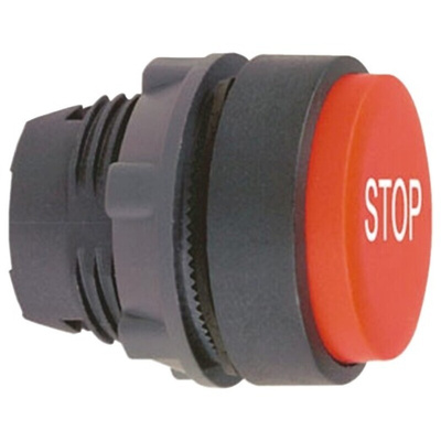 Schneider Electric Harmony XB5 Series Red Spring Return Push Button Head, 22mm Cutout, IP66, IP67, IP69K