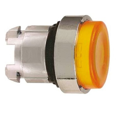 Schneider Electric Harmony XB4 Series Orange Illuminated Maintained Push Button Head, 22mm Cutout, IP67, IP69K