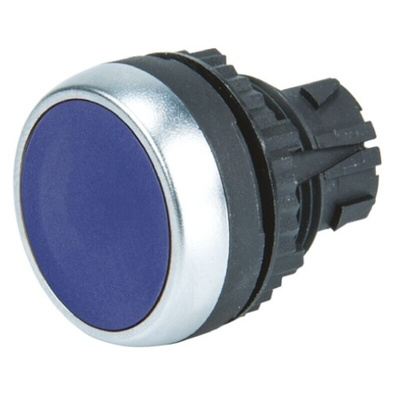 BACO Blue Spring Return Push Button Head, 22mm Cutout, IP66