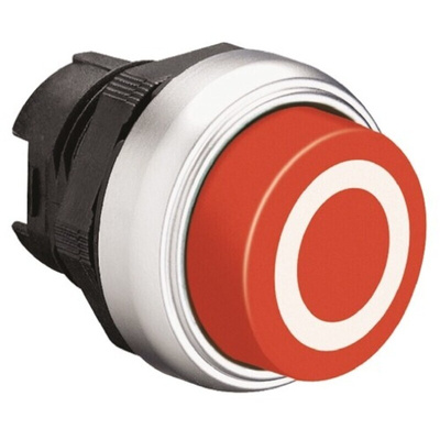Lovato Platinum Series Red Spring Return Push Button Head, 22mm Cutout, IP66, IP67, IP69K