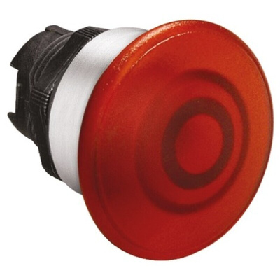 Lovato Platinum Series Red Spring Return Push Button Head, 22mm Cutout, IP66, IP67, IP69K