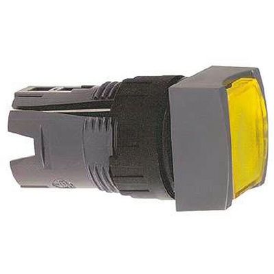 Schneider Electric Harmony XB6 Series Yellow Momentary Push Button Head, 16mm Cutout, IP65