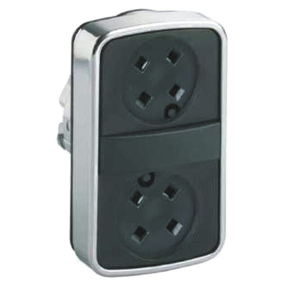 Schneider Electric Harmony XB4 Series Black Momentary Push Button Head, 22mm Cutout, IP67