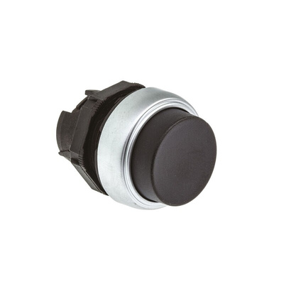 Lovato Platinum Series Black Spring Return Push Button Head, 22mm Cutout, IP66, IP67, IP69K