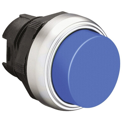 Lovato Platinum Series Blue Spring Return Push Button Head, 22mm Cutout, IP66, IP67, IP69K