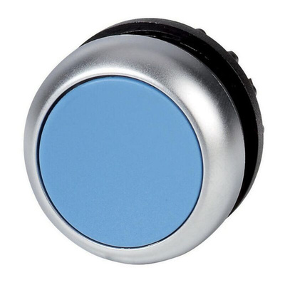 Eaton M22 Series Blue Momentary Push Button Head, 22mm Cutout, IP67