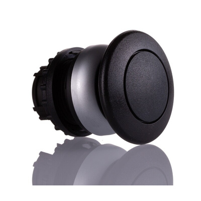 Eaton RMQ Titan M22 Series Black Momentary Push Button Head, 22mm Cutout, IP67