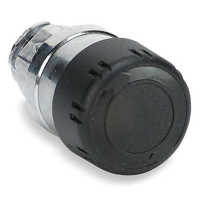 Schneider Electric Harmony XB4 Series Black Latching Push Button Head, 22mm Cutout, IP66, IP67, IP69K