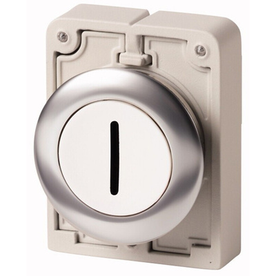 Eaton RMQ Titan M30 Series White Momentary Push Button, 30mm Cutout, IP67