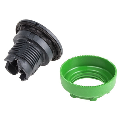 Schneider Electric Harmony ZB5 Series Black Momentary Push Button Head, 30mm Cutout, IP66, IP67, IP69K