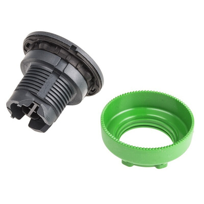 Schneider Electric Harmony ZB5 Series Green Momentary Push Button Head, 30mm Cutout, IP66, IP67, IP69K