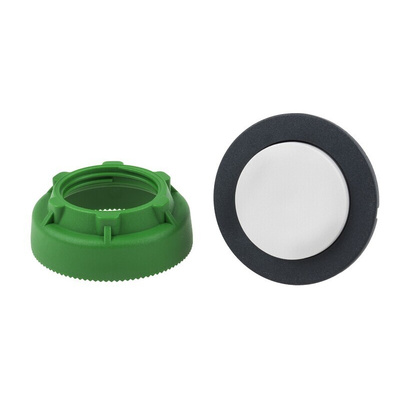 Schneider Electric Harmony ZB5 Series White Momentary Push Button Head, 30mm Cutout, IP66, IP67, IP69K