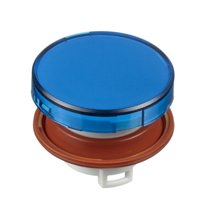 Idec HW Series Blue Push Button Head, 22mm Cutout, IP20