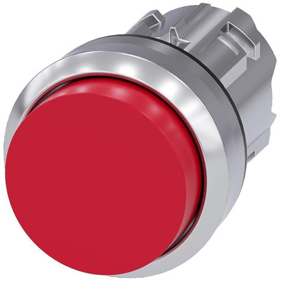 Siemens SIRIUS ACT Series Red Momentary Push Button, 22mm Cutout, IP66, IP67, IP69K