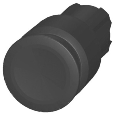 Siemens 3SU1 Series Black Latching Push Button Head, 22mm Cutout, IP66, IP67, IP69K