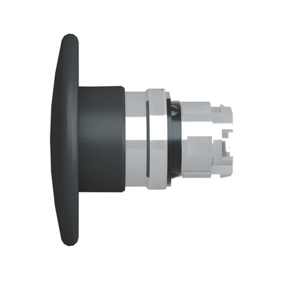 Schneider Electric ZB4 Series Black Spring Return Push Button Head, 22mm Cutout, IP66, IP67, IP69K