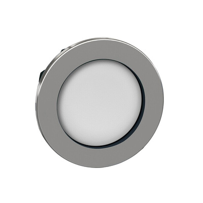 Schneider Electric ZB4 Series White Momentary Push Button Head, 30mm Cutout, IP66, IP67, IP69K