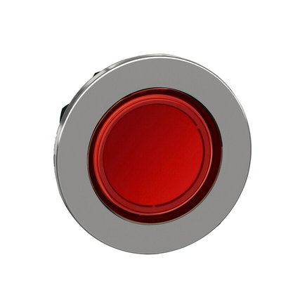 Schneider Electric ZB4 Series Red Momentary Push Button Head, 30mm Cutout, IP66, IP67, IP69K