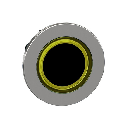 Schneider Electric ZB4 Series Yellow Push Button Head, 30mm Cutout, IP66, IP67, IP69K