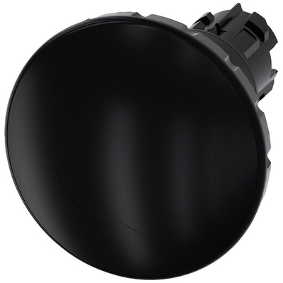 Siemens SIRIUS ACT Series Black Latching Push Button Head, 22mm Cutout, IP66, IP67, IP69K