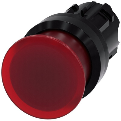 Siemens SIRIUS ACT Series Red Momentary Push Button Head, 22mm Cutout, IP66, IP67, IP69K