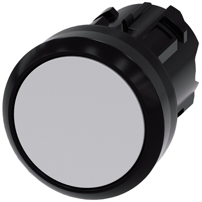Siemens SIRIUS ACT Series Grey Momentary Push Button Head, 22mm Cutout, IP66, IP67, IP69K