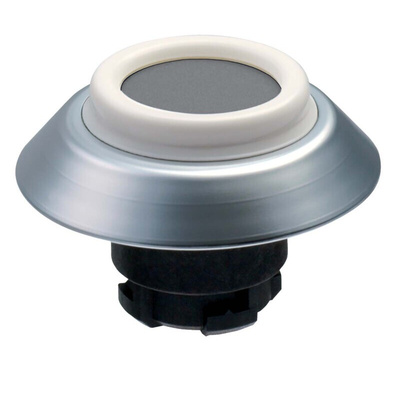 Schmersal NDTGR Series Grey Illuminated Momentary Push Button, 22.3mm Cutout, IP67, IP69K