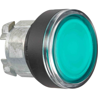 Schneider Electric ZB4 Series Spring Return Push Button Head, 22.5mm Cutout, IP66, IP67, IP69K