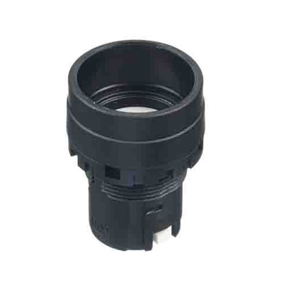 Idec HW Series Black Maintained Push Button Head, 22mm Cutout, IP67, IP69K