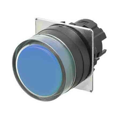 Omron A22NZ Series Momentary Push Button Head, 22mm Cutout