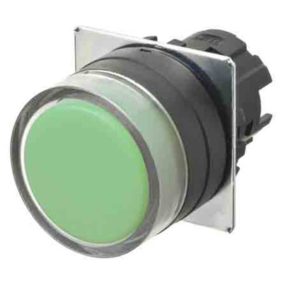 Omron A22NZ Series Momentary Push Button Head, 22mm Cutout