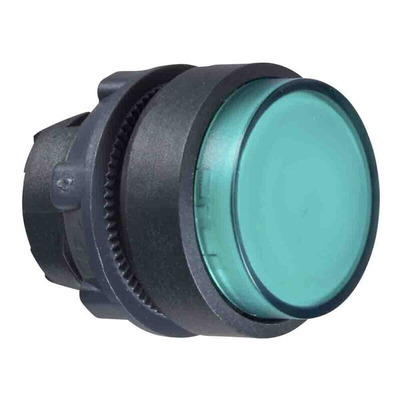 Schneider Electric Harmony XB5 Series Green Momentary Push Button Head, 22mm Cutout