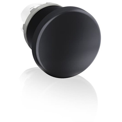 ABB Modular Series Black Momentary Push Button Head, 40mm Cutout