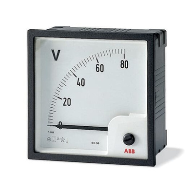 2CSM110220R1001 VLM1/500 | ABB VLM Series Analogue Voltmeter AC