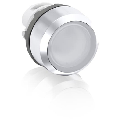 ABB MP1 Series Clear Momentary Push Button Head, 22.5mm Cutout