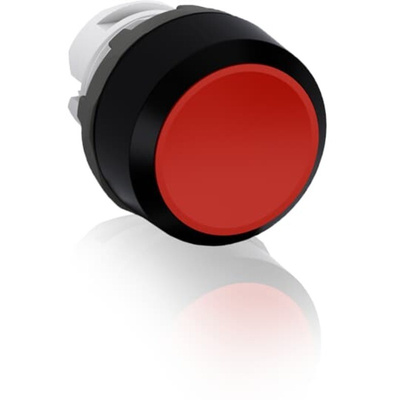 ABB MP2 Series Red Maintained Push Button Head, 22.5mm Cutout