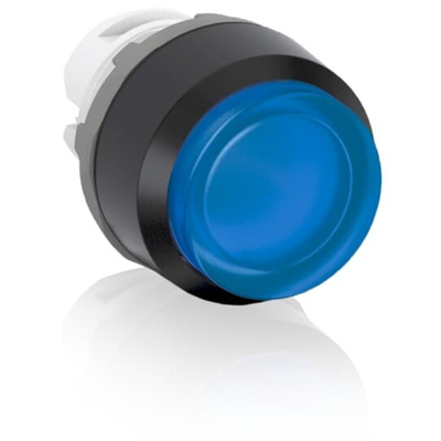 ABB MP3 Series Blue Momentary Push Button Head, 22.5mm Cutout