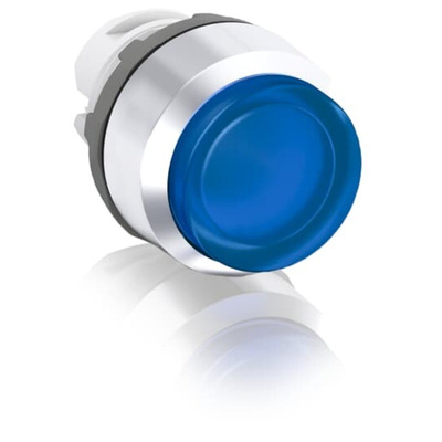 ABB MP3 Series Blue Momentary Push Button Head, 22.5mm Cutout
