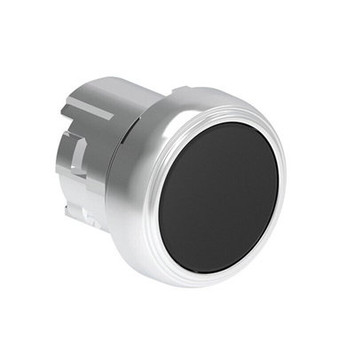 Lovato LPSB10 Series Black Spring Return Push Button, 22mm Cutout