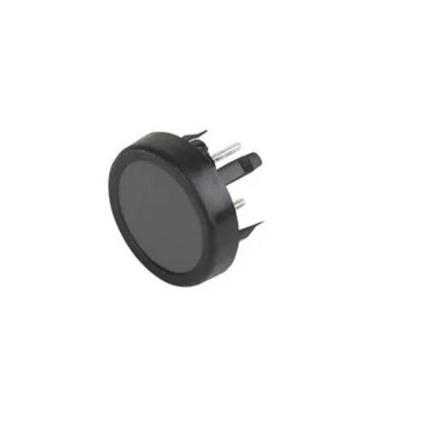 Schurter MCS 18 Front Series Black Momentary Push Button Head, 13mm Cutout, IP65