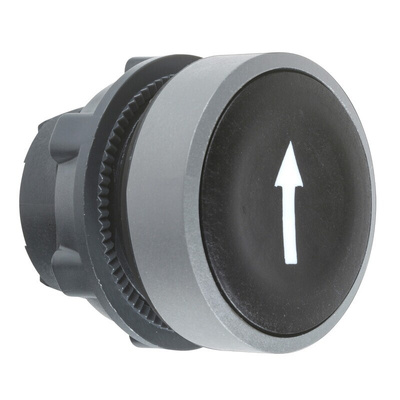 Schneider Electric Harmony XB5 Series Black Spring Return Push Button Head, 22mm Cutout, IP66, IP67
