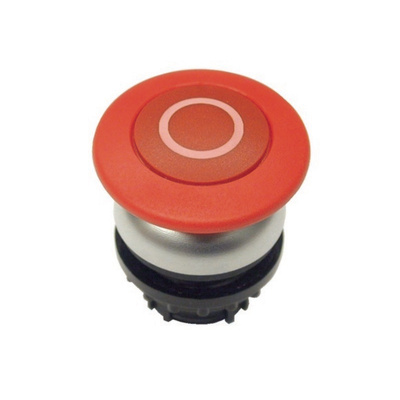 Eaton Red Push Button, 36.5mm Cutout, IP67, IP69K