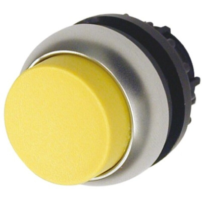 Eaton RMQ Titan M22 Series Yellow Illuminated Maintained Push Button Head, 22mm Cutout, IP69K