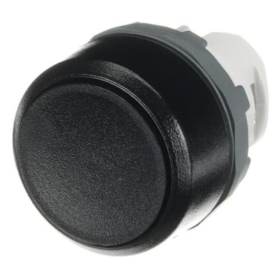 ABB Modular Series Black Momentary Push Button Head, 22mm Cutout, IP66